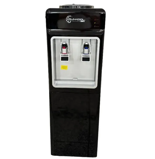 Distribuidor eletrônico de água quente e fria com carregamento superior e gabinete