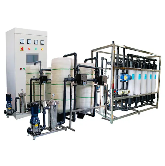 Sistema de ultrafiltração de água com sistema UF de 3000 lph