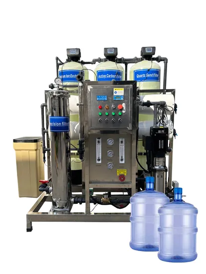 Sistema de osmose reversa para filtro de água industrial para purificação de água