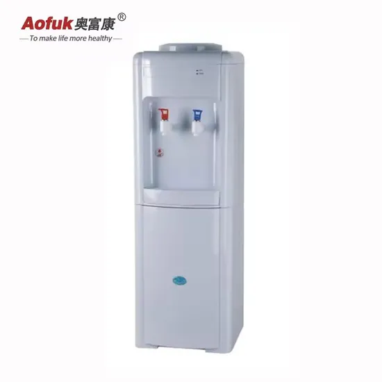 Dispensador elétrico clássico de água quente e fria para uso doméstico com carregamento superior