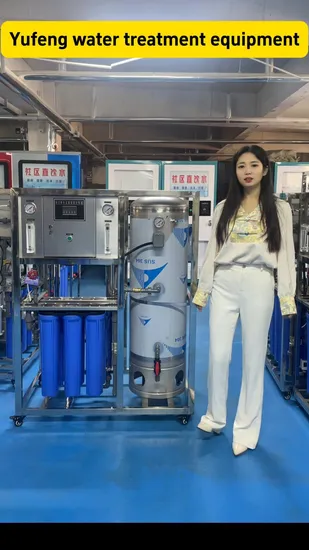 Sistema de osmose reversa industrial Equipamento de tratamento de purificação de água Purificador RO
