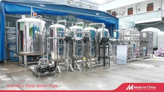 Filtro de carvão ativado RO Filtro de filtragem Purificador de água industrial Estação de tratamento Osmose reversa comercial Planta de água RO sem tanque Preço na China