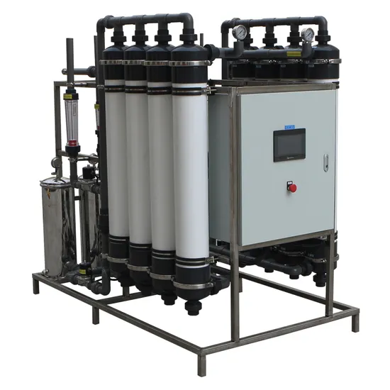 Filtro de água ultrafiltrado RO de 5t Sistema de purificação de água ultrapura para caldeiras