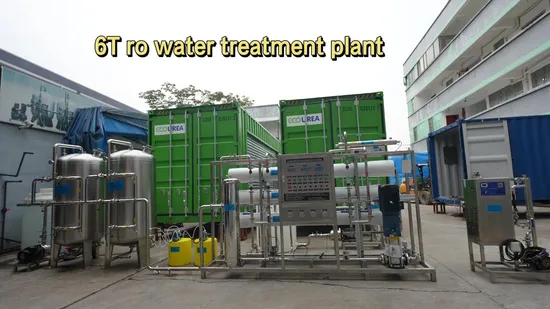 Sistema de osmose reversa industrial, planta de purificação de água potável, sistema de purificação de água, máquina de tratamento RO da China